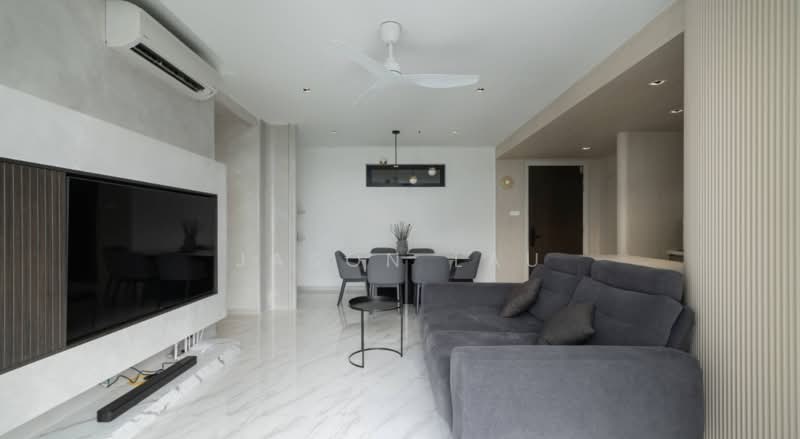 Servis Apartment untuk Dijual di Uptown Residences - Jason Lau - Living Room - PropertyGuru.com.my