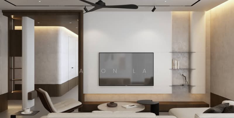 Service Residence for Sale at Nadi Bangsar - Jason Lau - Living Room - PropertyGuru.com.my