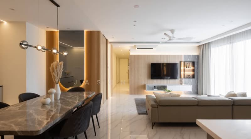 Servis Apartment untuk Dijual di Megah Rise - Jason Lau - Living Room - PropertyGuru.com.my