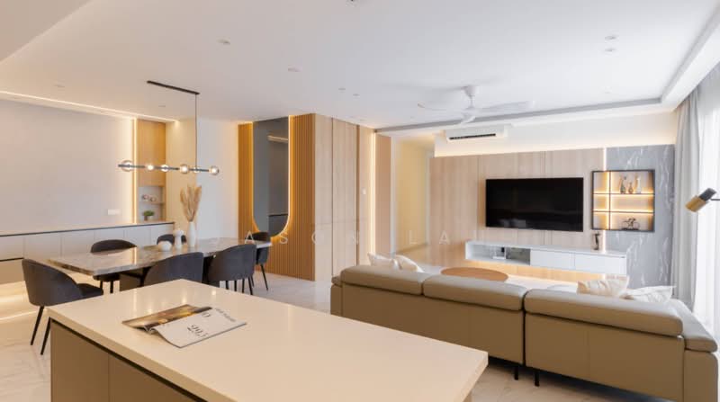 Servis Apartment untuk Dijual di Megah Rise - Jason Lau - Living Room - PropertyGuru.com.my