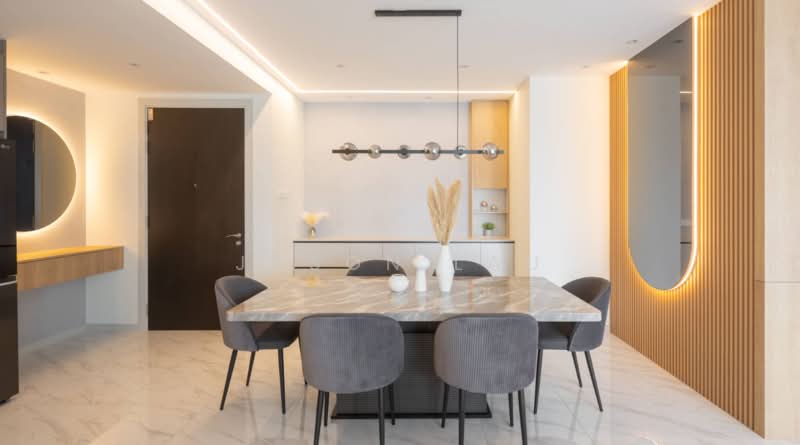 Servis Apartment untuk Dijual di Megah Rise - Jason Lau - Dining Room - PropertyGuru.com.my