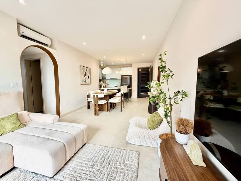 Servis Apartment untuk Dijual di E'Island Lake Haven - Fazie Noor - Living Room - PropertyGuru.com.my