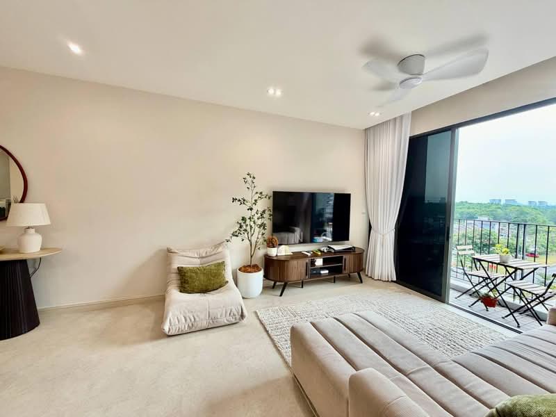 Servis Apartment untuk Dijual di E'Island Lake Haven - Fazie Noor - Living Room - PropertyGuru.com.my
