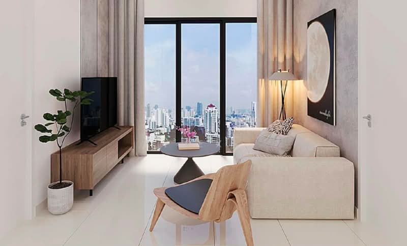 Servis Apartment untuk Dijual di THE ATERA - Aylex . - Living Room - PropertyGuru.com.my