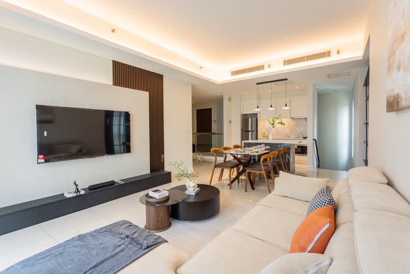 Service Residence for Sale at Tribeca - Dennix Chin - Living Room - PropertyGuru.com.my
