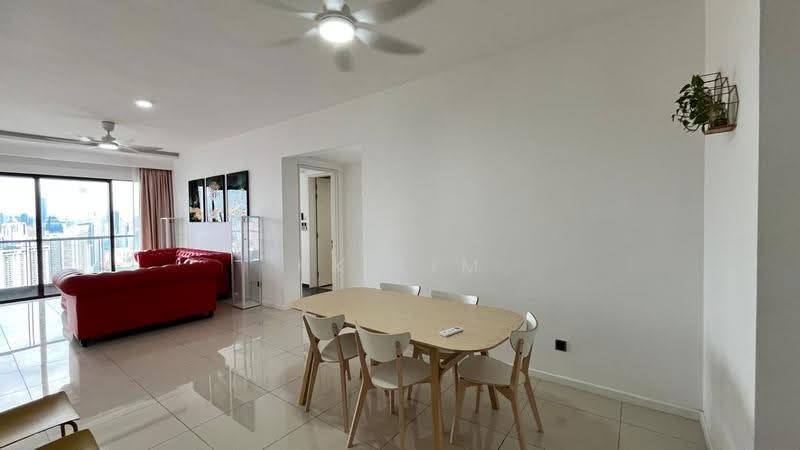 Kediaman Servis untuk Disewa di Duta Park Residences - KK Lim - Living Room - PropertyGuru.com.my