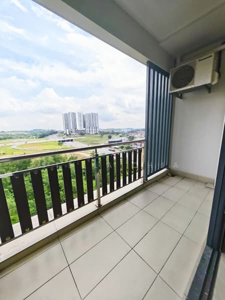 Service Residence for Rent at D'Secret Garden (Pangsapuri Kempas Indah) - Stella Chia - Balcony - PropertyGuru.com.my