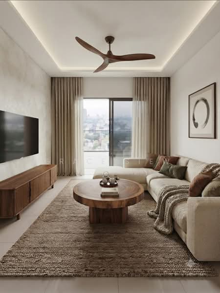 Service Residence for Rent at Edelweiss @ Tropicana Gardens - Grace Siew - Living Room - PropertyGuru.com.my