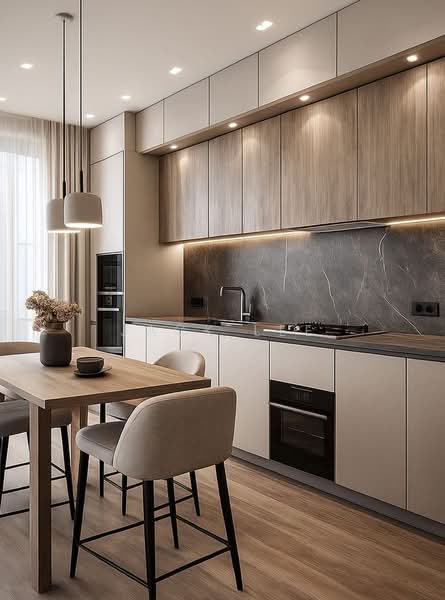 Service Residence for Sale at Sunway Geo Residence - Jack Lee - Kitchen - PropertyGuru.com.my