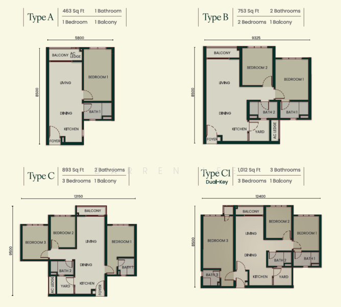 Servis Apartment untuk Dijual di Bodaiju Residences - Darren Lee - PropertyGuru.com.my