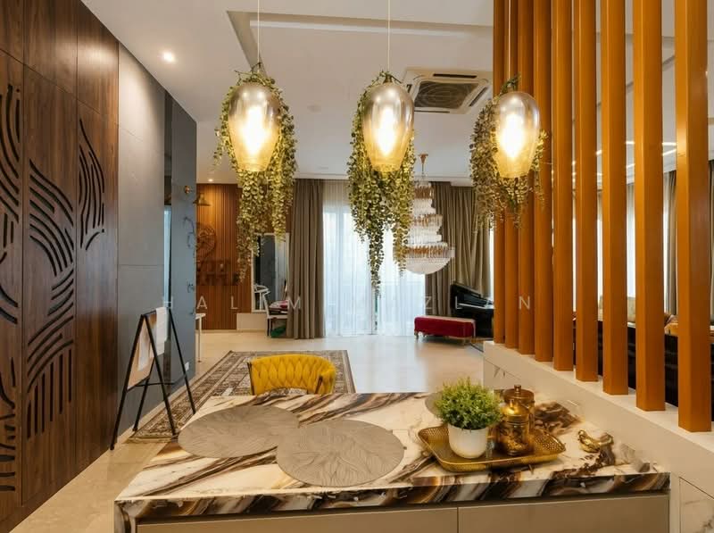 Zero-Lot Bungalow for Rent in Lakefront Villa (Cyberjaya) - Halim Mazlan - Living Room - PropertyGuru.com.my