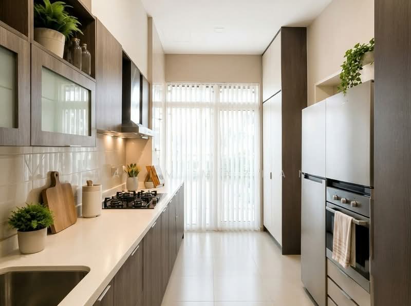Zero-Lot Bungalow for Rent in Lakefront Villa (Cyberjaya) - Halim Mazlan - Kitchen - PropertyGuru.com.my
