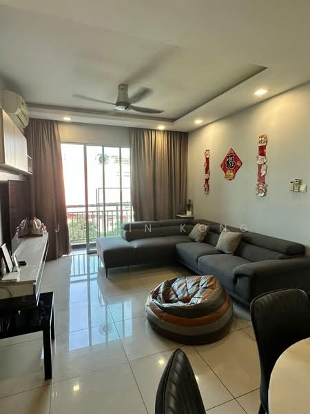 Kondominium untuk Dijual di The Aliff Residences (Alif Utama) - Justin Kong - Living Room - PropertyGuru.com.my
