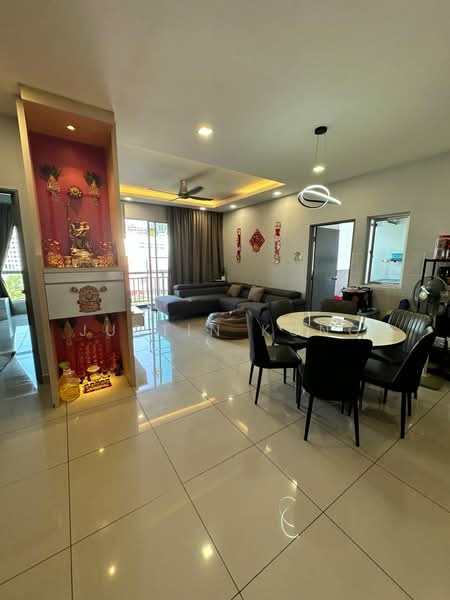 Kondominium untuk Dijual di The Aliff Residences (Alif Utama) - Justin Kong - Living Room - PropertyGuru.com.my