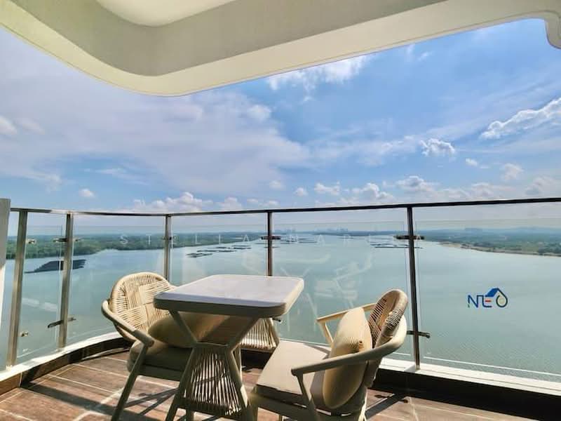 Condominium for Rent at Amberside @ Country Garden Danga Bay - Stella Narita - Balcony - PropertyGuru.com.my
