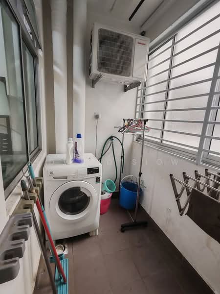 Service Residence for Rent at Larkin Heights - Edward Siow - Balcony - PropertyGuru.com.my
