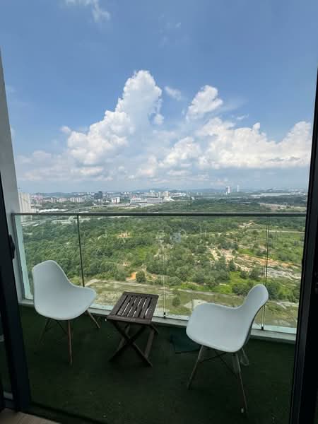 Service Residence for Rent at The Place @ Cyberjaya (Service Residence) - JH Goh - Balcony - PropertyGuru.com.my