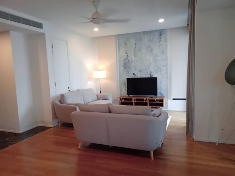 Service Residence for Sale at Arcoris Residences - Alex Wong - Living Room - PropertyGuru.com.my