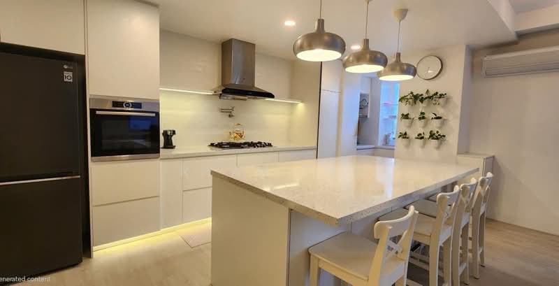 Kondominium untuk Disewa di South Brooks - Ryan Tee - Kitchen - PropertyGuru.com.my