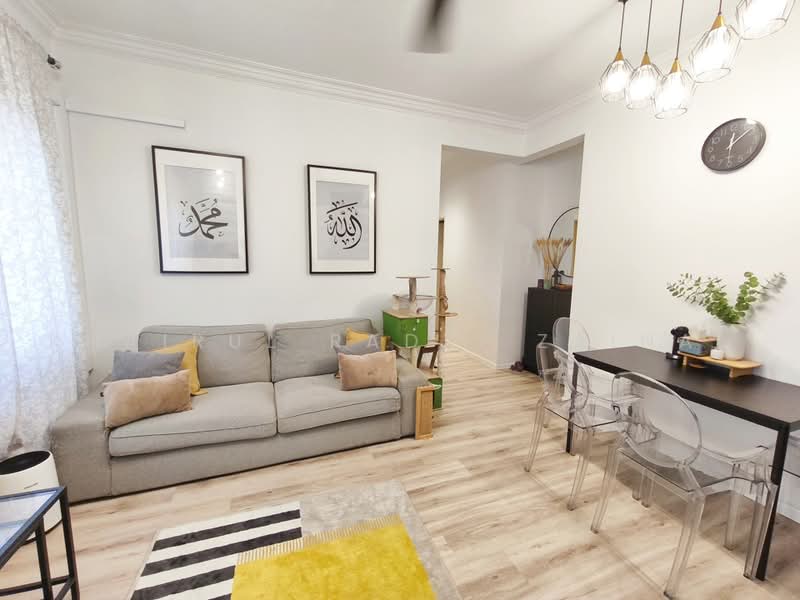 Flat for Sale at Halaman 11 - Khairul Radzi Zainal - Living Room - PropertyGuru.com.my