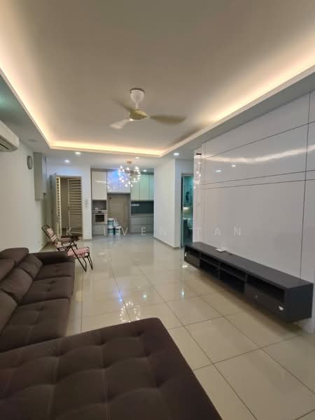 Servis Apartment untuk Dijual di Fortune Perdana - Kelven Tan - Living Room - PropertyGuru.com.my