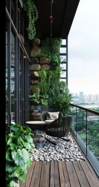 Condominium for Sale at Green Residence - Ang Eng Guan - Balcony - PropertyGuru.com.my
