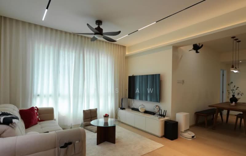 Servis Apartment untuk Dijual di Binastra Cochrane - Inis Aw - Living Room - PropertyGuru.com.my