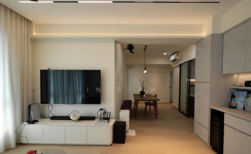 Servis Apartment untuk Dijual di Binastra Cochrane - Inis Aw - Living Room - PropertyGuru.com.my