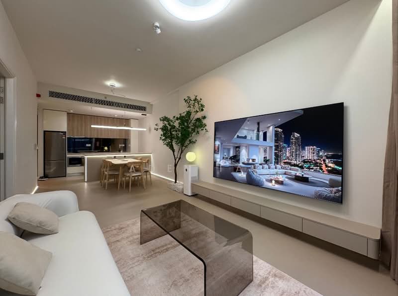 Servis Apartment untuk Disewa di TRX Residences - Aden Tai - Living Room - PropertyGuru.com.my
