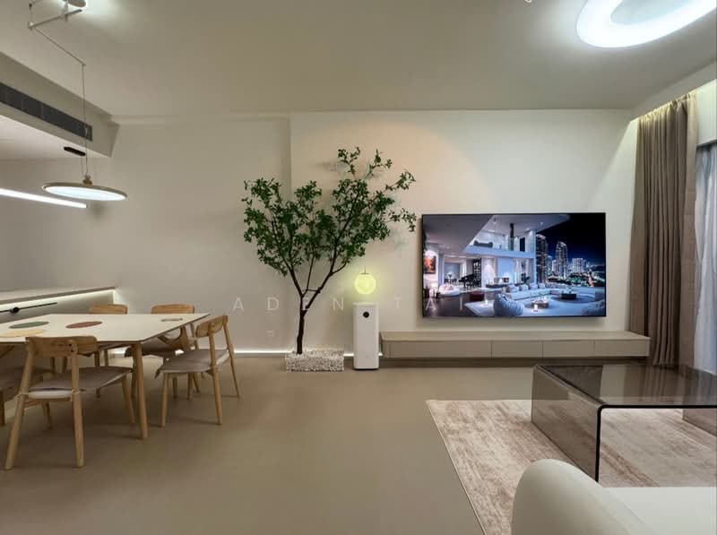 Servis Apartment untuk Disewa di TRX Residences - Aden Tai - Living Room - PropertyGuru.com.my