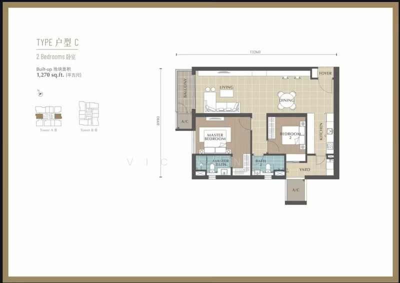 Kondominium untuk Dijual di Jesselton Twin Towers - Vic Yong - PropertyGuru.com.my