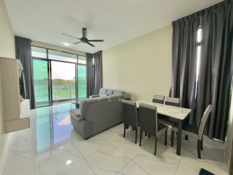 Servis Apartment untuk Disewa di Wave @ Marina Cove - Yoland . - Living Room - PropertyGuru.com.my