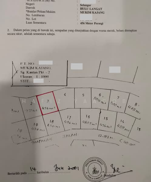 Tanah Kediaman untuk Dijual di Kampung Sungai Kantan (Kajang) - Hafiz Yaacob - PropertyGuru.com.my