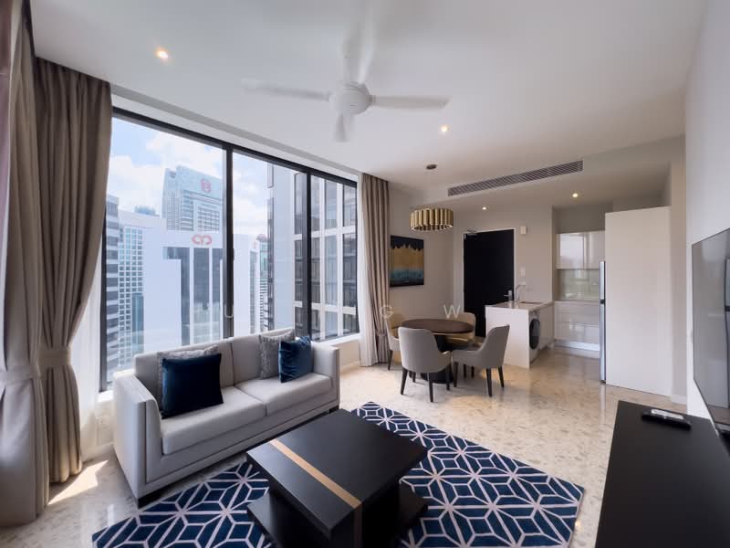 Service Residence for Rent at Service Suites @ Pavilion Embassy - Hu Ting Wei - Living Room - PropertyGuru.com.my