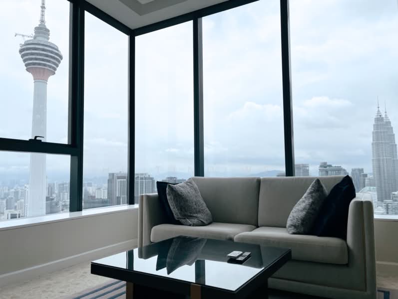 Service Residence for Rent at Service Suites @ Pavilion Embassy - Hu Ting Wei - Living Room - PropertyGuru.com.my