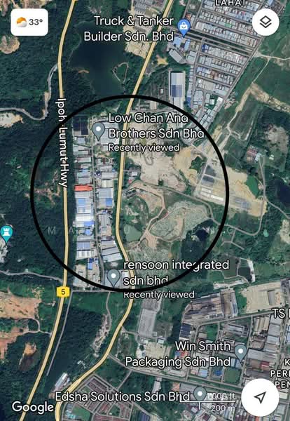Tanah Perindustrian untuk Dijual di Bandar Lahat Baru (Lahat) - Marcus Seng - PropertyGuru.com.my