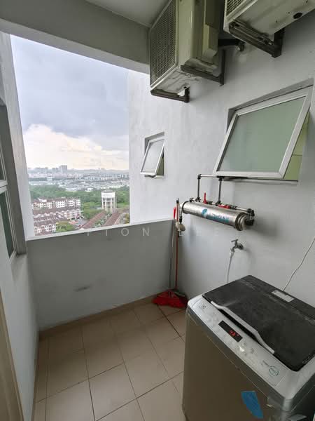 Service Residence for Rent at Greenfield Regency - Fion Lee - Balcony - PropertyGuru.com.my