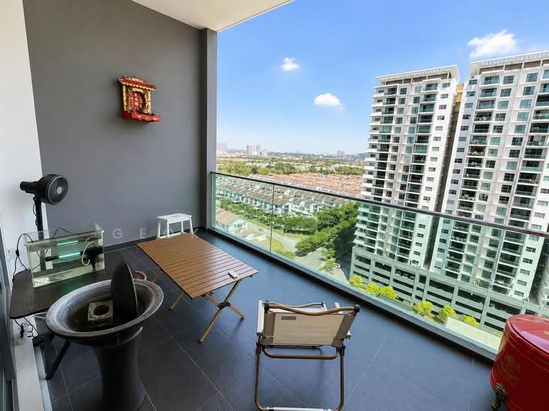 Condominium for Sale at X2 Residency - Geok Bee Chan - Balcony - PropertyGuru.com.my