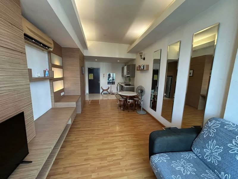 Service Residence for Rent at Parkview Service Apartment - Yi Jun - Living Room - PropertyGuru.com.my