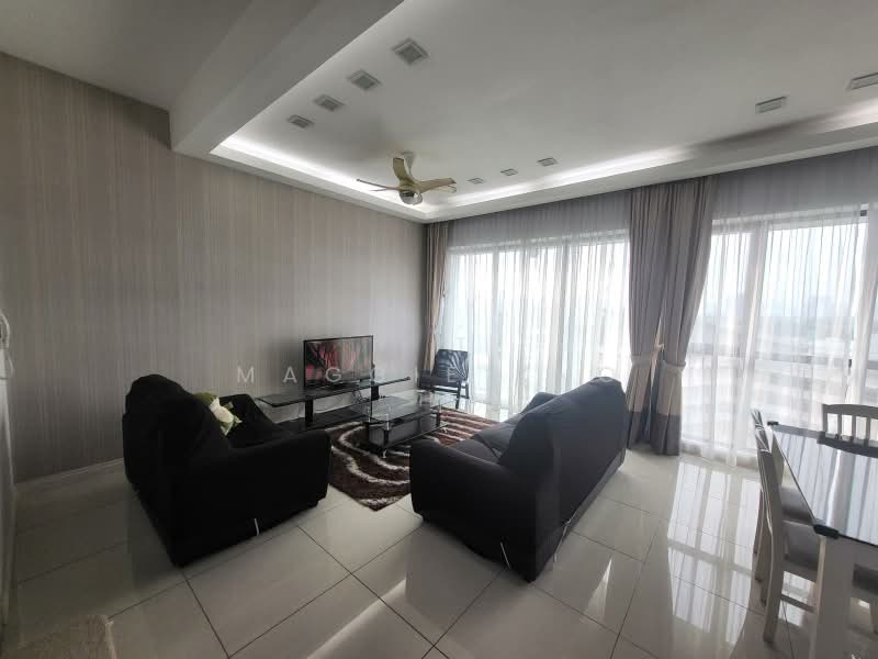 Servis Apartment untuk Dijual di Setia SKY Residences - Maggie Kho - Living Room - PropertyGuru.com.my