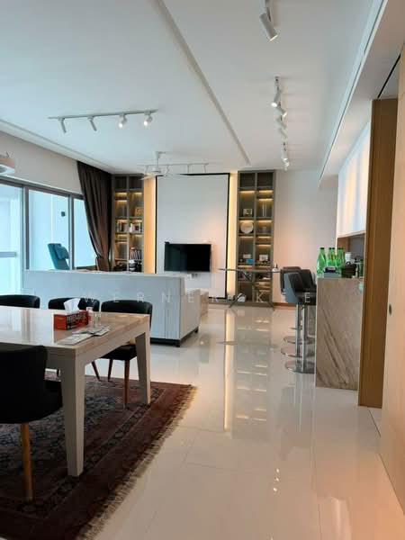 Service Residence for Sale at Southern Marina Residences - Werner Kee - Living Room - PropertyGuru.com.my
