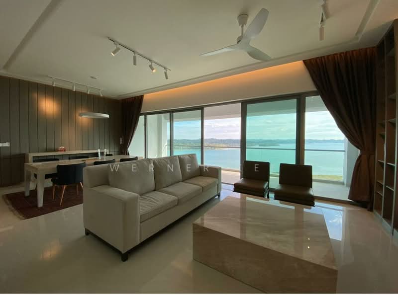 Service Residence for Sale at Southern Marina Residences - Werner Kee - Living Room - PropertyGuru.com.my