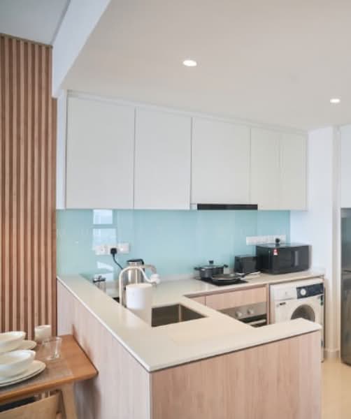 Servis Apartment untuk Disewa di Mitsui Serviced Suites - Mu'izz Halim - Kitchen - PropertyGuru.com.my
