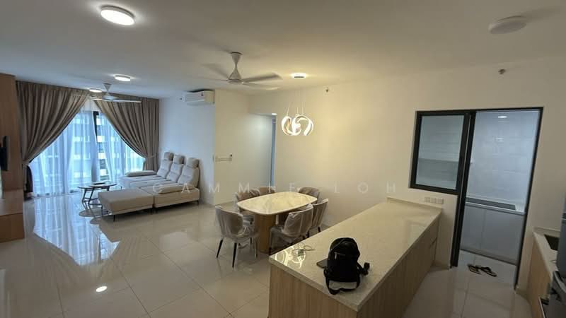 Service Residence for Rent at Sunway Belfield - Cammie Loh - Living Room - PropertyGuru.com.my