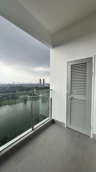 Service Residence for Rent at Dorsett Waterfront Subang - Mico Wong - Balcony - PropertyGuru.com.my
