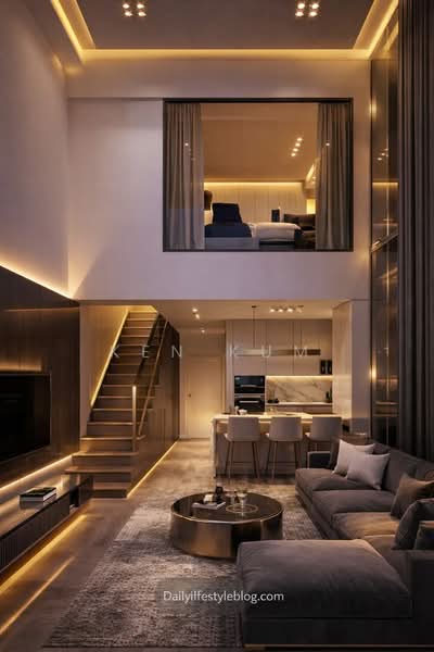 Servis Apartment untuk Dijual di Aricia Residences - Ken Kum - Living Room - PropertyGuru.com.my
