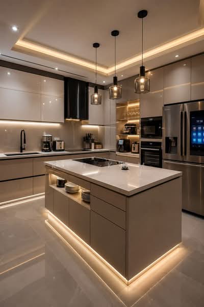 Servis Apartment untuk Dijual di Aricia Residences - Ken Kum - Kitchen - PropertyGuru.com.my
