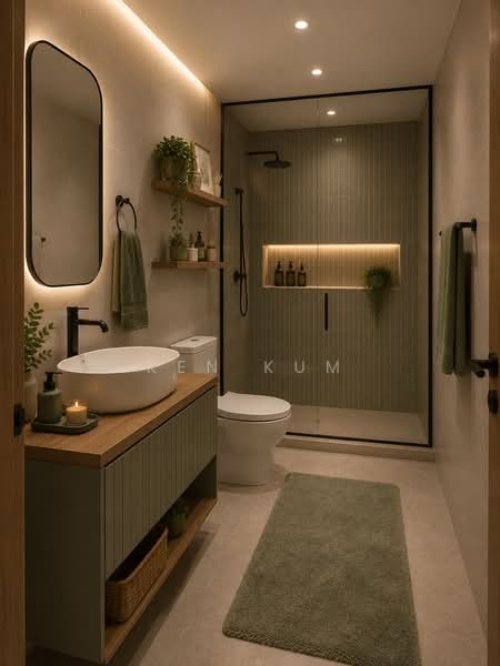 Servis Apartment untuk Dijual di Aricia Residences - Ken Kum - Bathroom - PropertyGuru.com.my