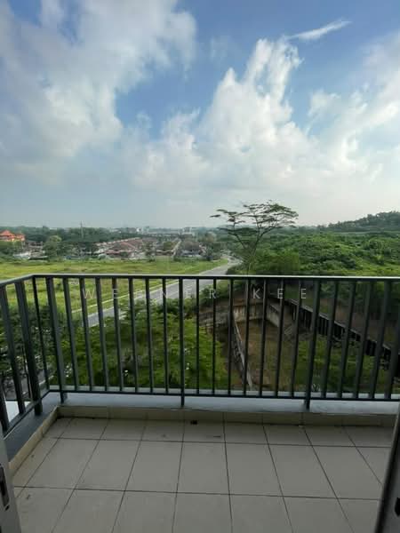 Service Residence for Sale at Greenfield Regency - Werner Kee - Balcony - PropertyGuru.com.my