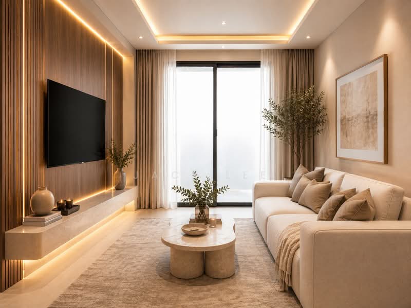 Kondominium untuk Dijual di PSV 2 Residences - Jack Lee - Living Room - PropertyGuru.com.my